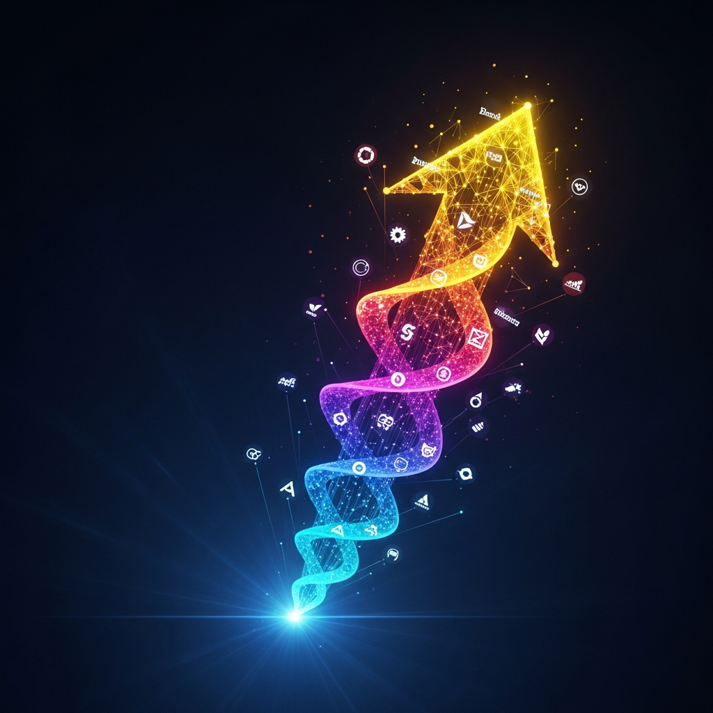 Generate a high-quality, relevant image prompt for an article about: Brand Scaling: The Ultimate Gui