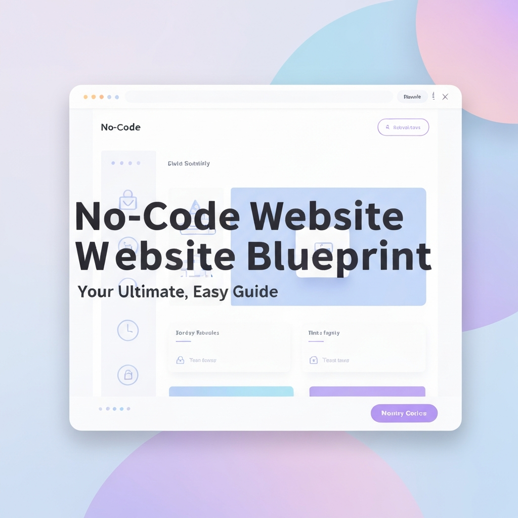 No-Code Website Blueprint: Your Ultimate, Easy Guide